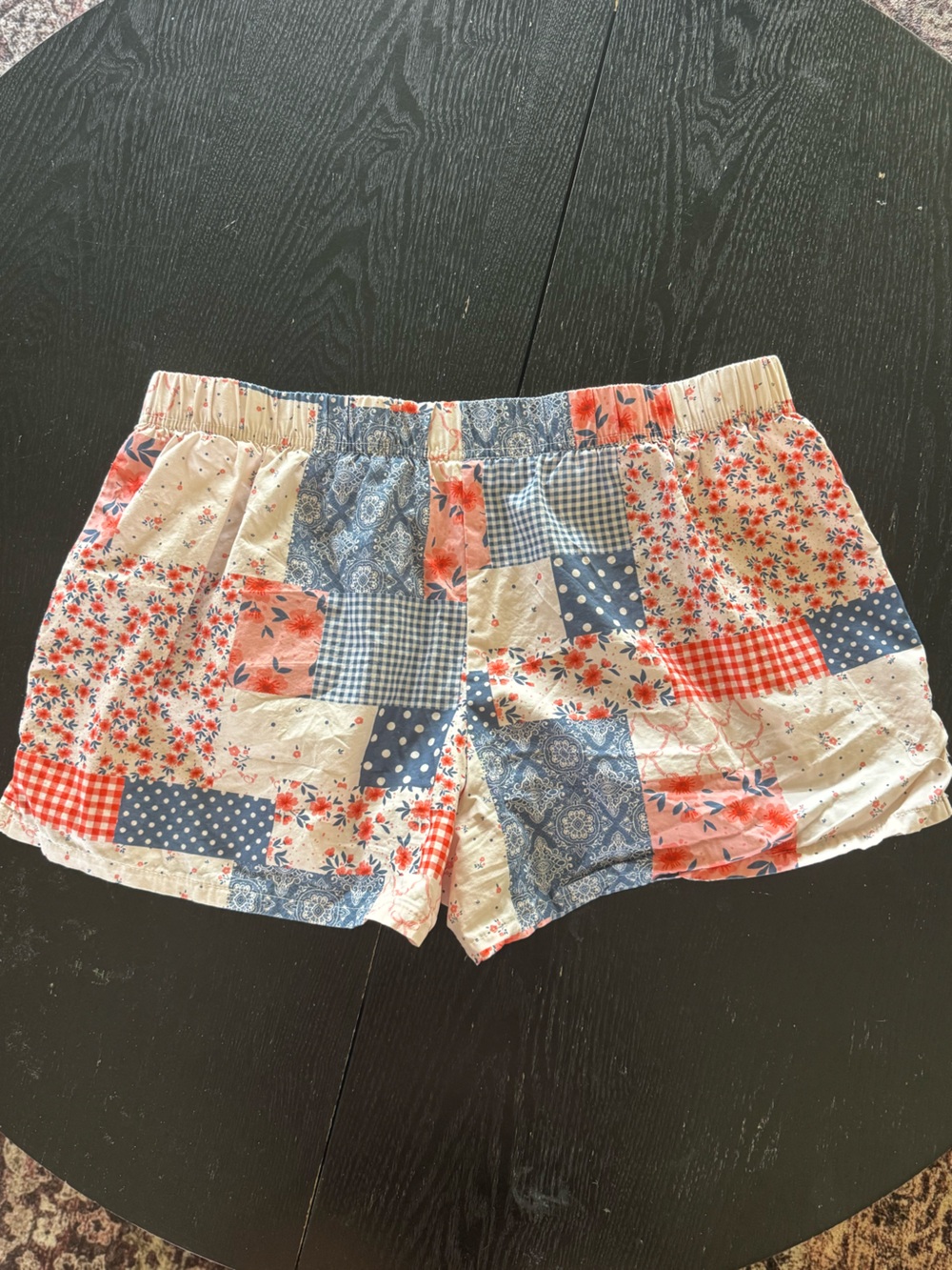 NWOT Target patchwork boxer shorts